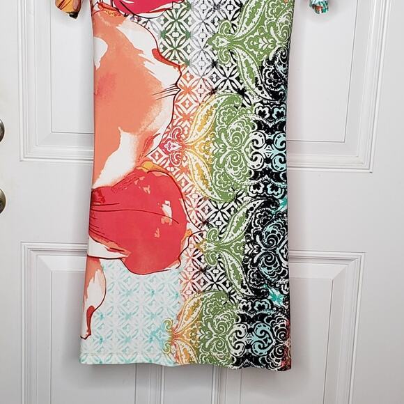 Chico's Multi Print Dress NWOT - Picture 6 of 9